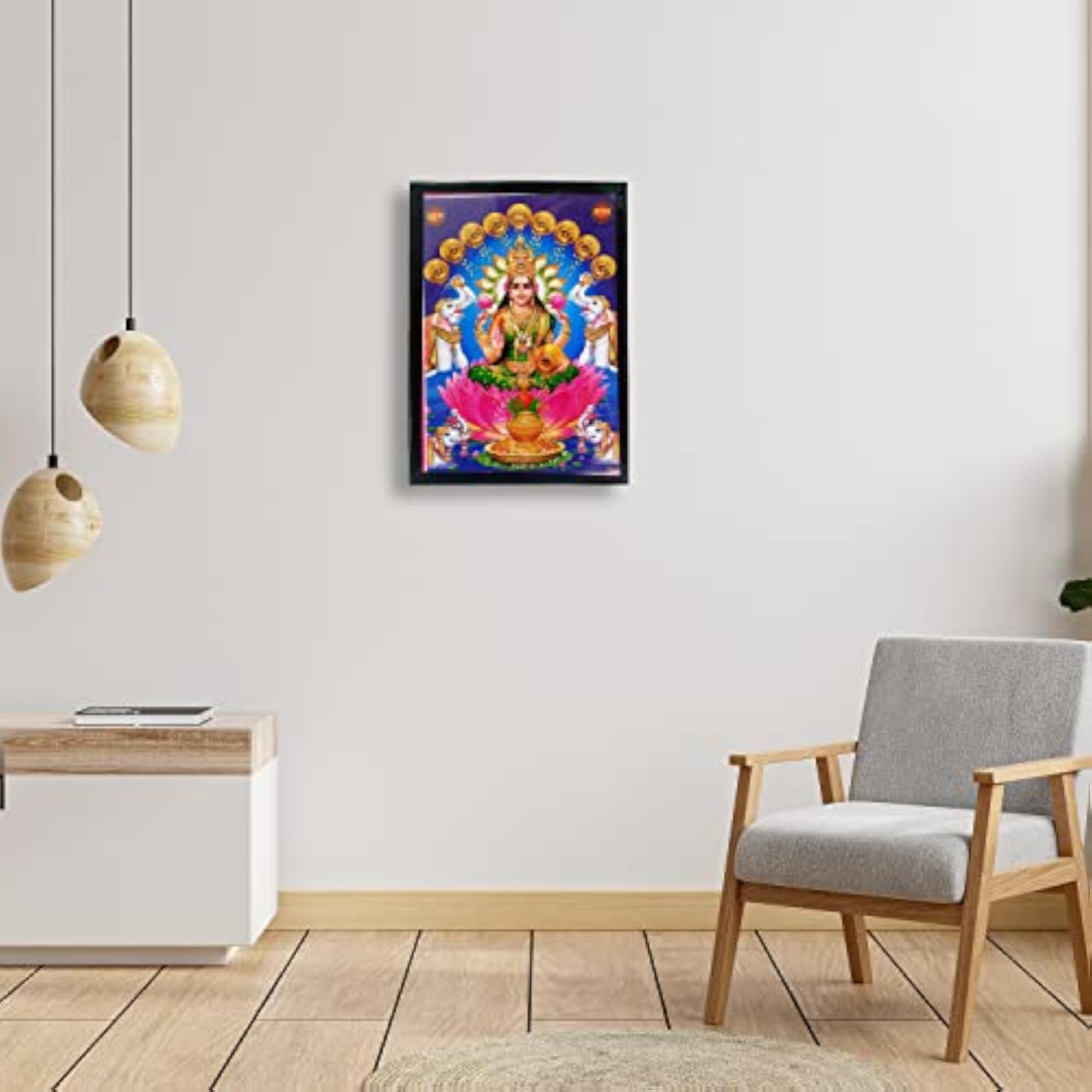 Laxmi Devi Decorative Photo Frame